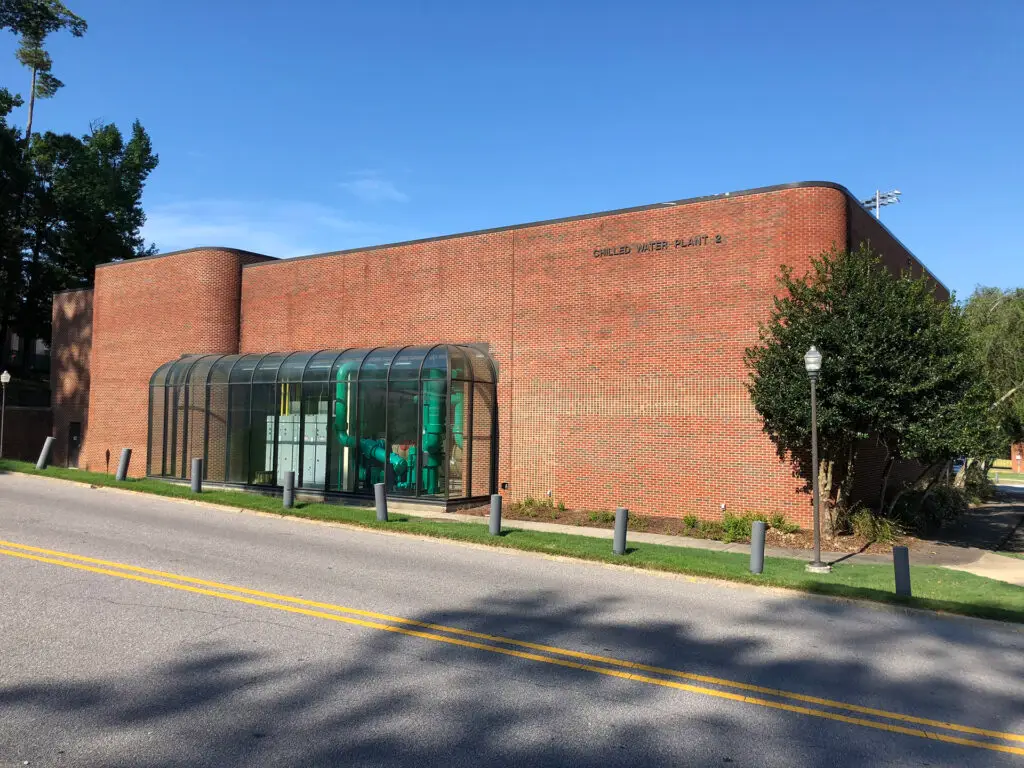 Chilled Water Plant 2 in Auburn, Alabama.