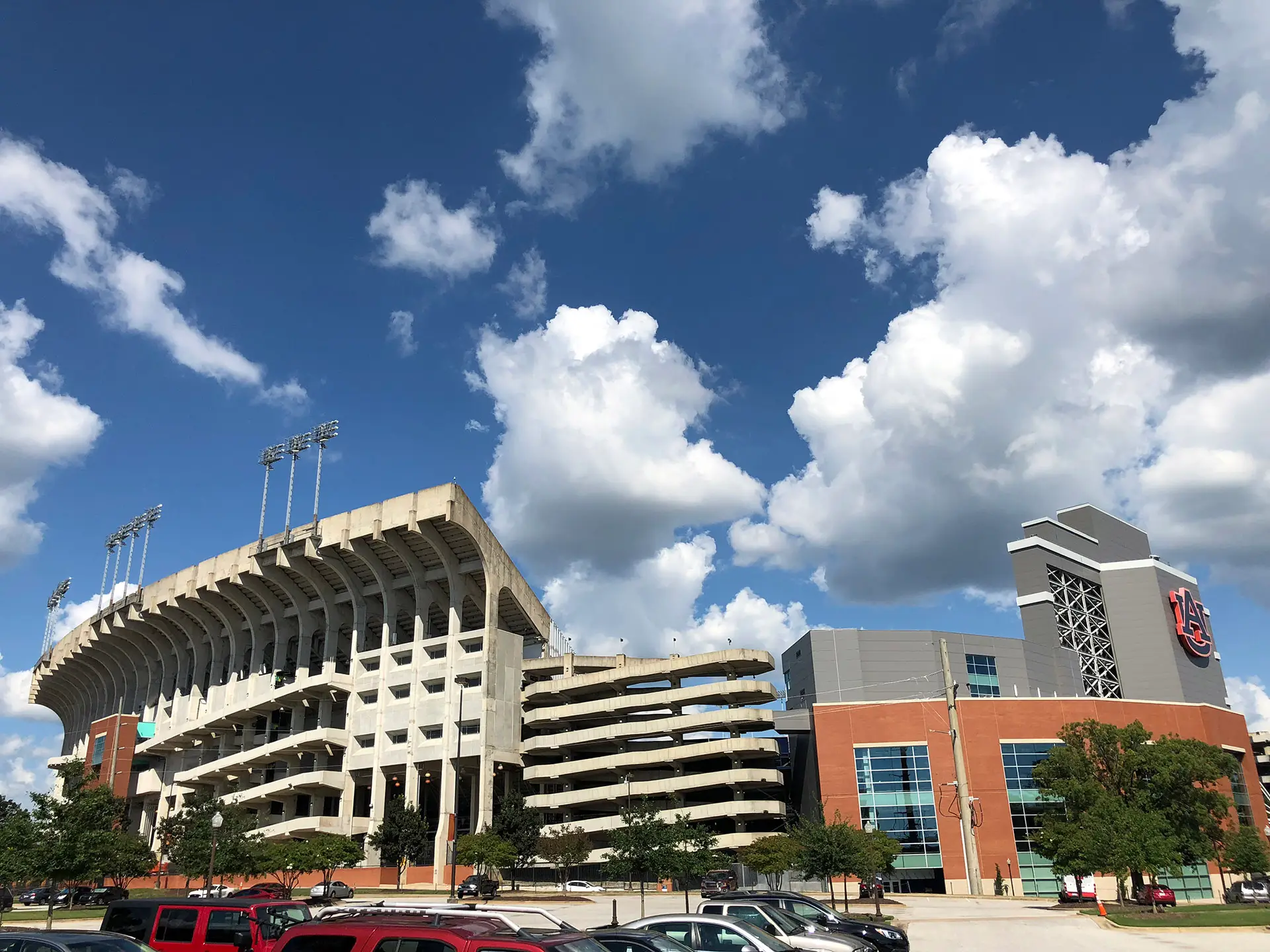 Jordan Hare Stadium in Auburn, AL
